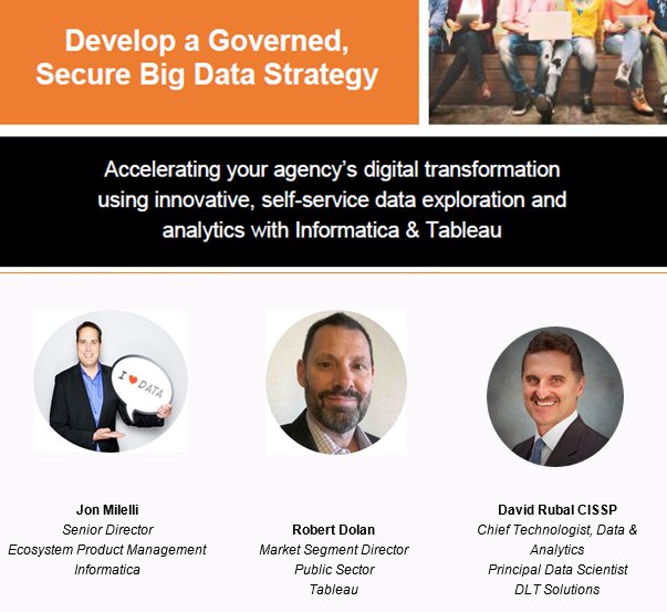 TD_SYNNEX_PS's tweet photo. Oct. 19th @DaveRubal will be with our strategic #AnalyticsStack partners at @DGIevents Govt #BigData Conference https://t.co/LpGtDsHJjv https://t.co/BcsNTZKk1h