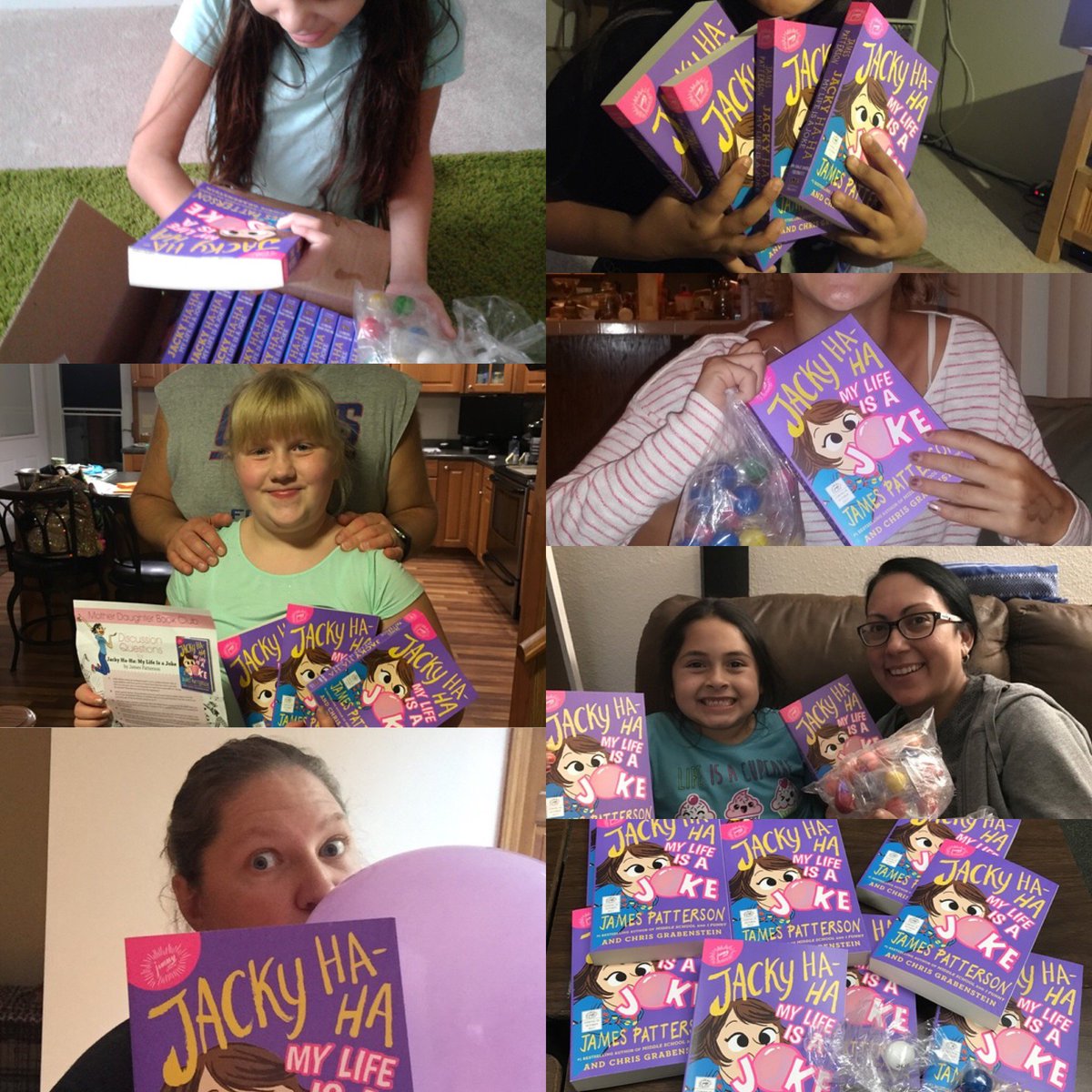 RippleStreetFun's tweet photo. We're counting the hours to the Jack Ha-Ha Book Club House Party!! #HaHaBookClub ππ https://t.co/jBNygxSvK1