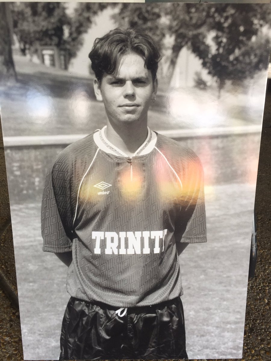TrinitySoccerTX's tweet photo. Before tonight's game, we will honor the memory of Patrick Flannigan. Our beloved former player sadly passed away on Sep. 10th. (1/2) https://t.co/cc8EQtso1Z