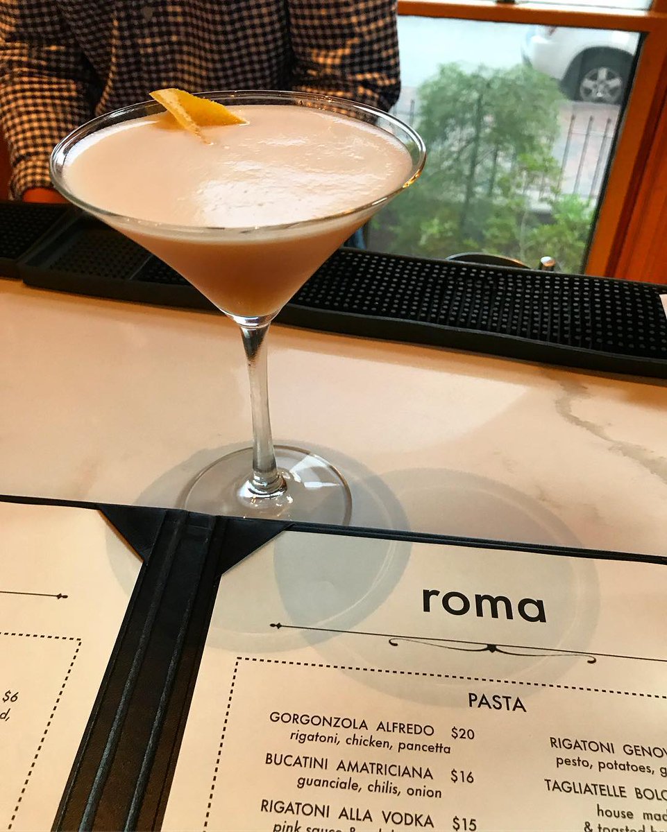 Celebrate making it through another week with great cocktails &amp; #AmericanItalian! | Photo by @not_so_mainestream | #PortlandMaine