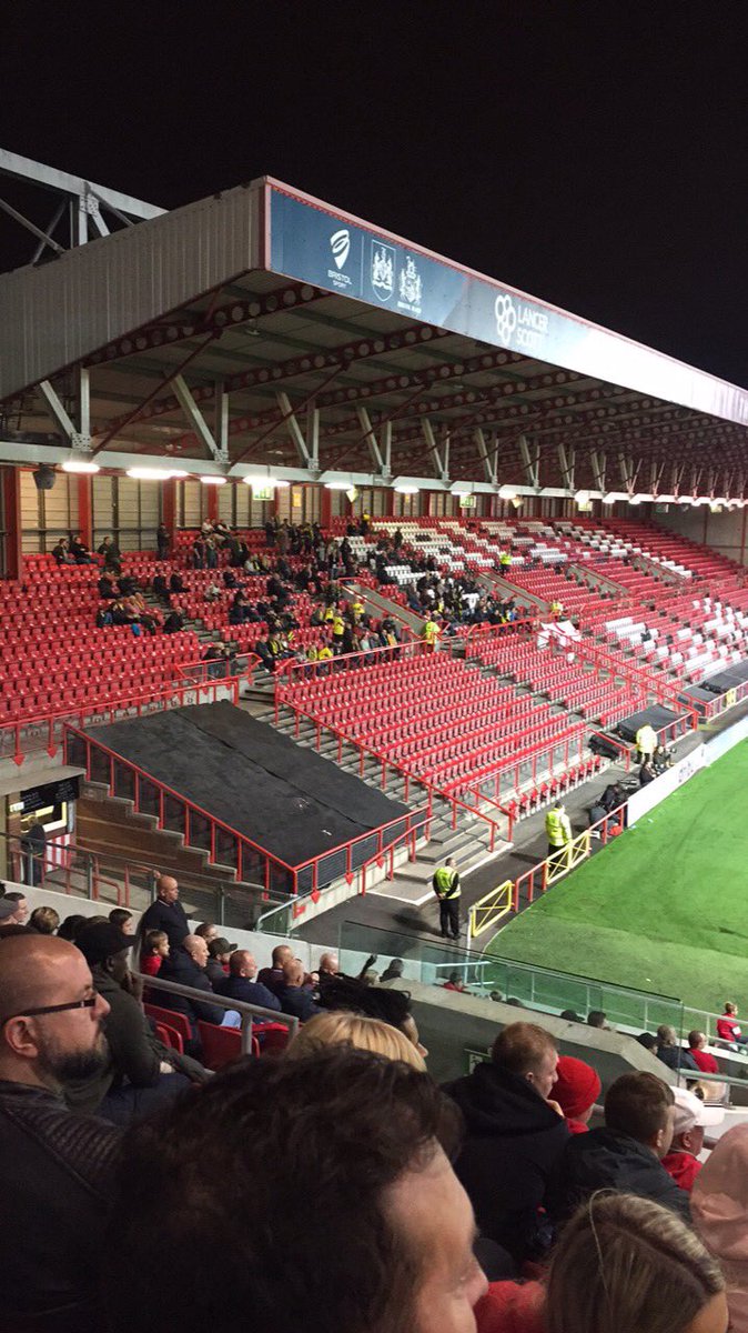 bowden_nicholas's tweet photo. @burtonalbionfc thought you would of at least bused some fans down.... https://t.co/5JvPxOrE8i