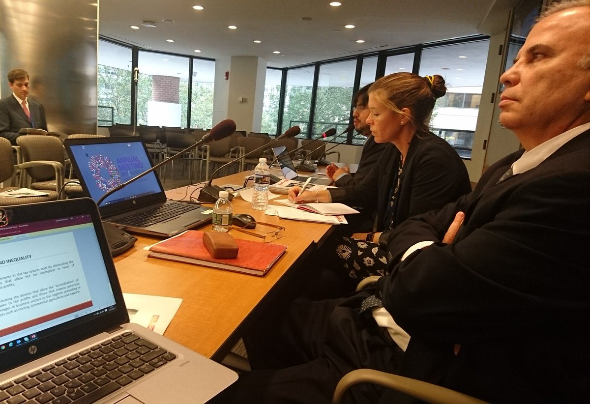 FranWitt5's tweet photo. #IMF must support progressive fiscal policy to tackle inequality in Latin America says @christian_aid @inspiractionorg #AMCSO17 https://t.co/mGuY9haAFd