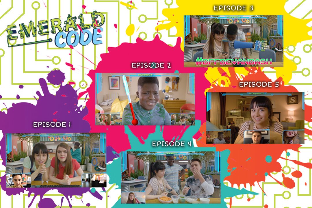 shaftesburykids's tweet photo. The first 5 episodes of #EmeraldCode is NOW LIVE!  Click here to to check them out!  ☞☞ https://t.co/VQ2IMhq6pB 
#STEM https://t.co/XVlwEMOacc