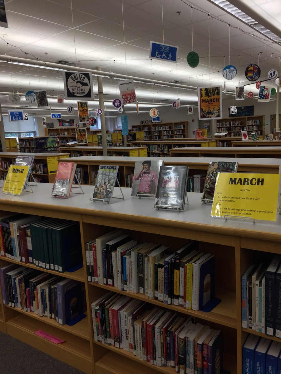 findreadexplore's tweet photo. Come by the library and check out our civil rights mobile! @LeeHS_Library @LaveryPrincipal @repjohnlewis #LeeHSReads #MarchWithLee https://t.co/VVK9RUW1Eu