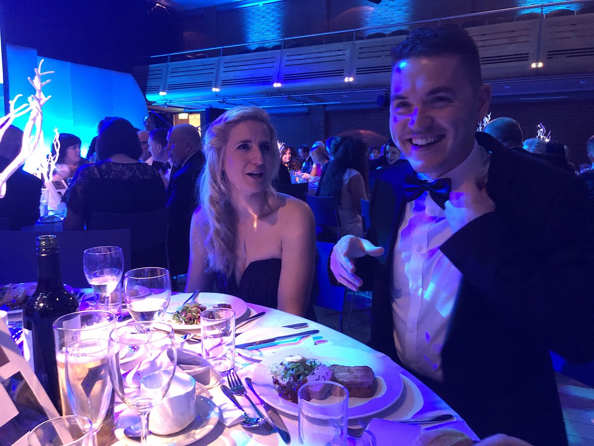 The best looking table at #buryawards