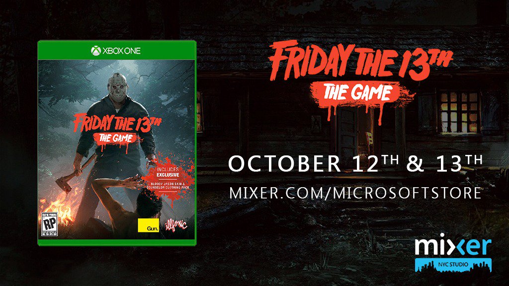 Narz's tweet photo. Test your #Fridaythe13th knowledge at tonight's live stream to win a 1-year #Xbox Gold subscription! #F13Army
📺https://t.co/2uAxJe9m5j https://t.co/5pLpEbItkz