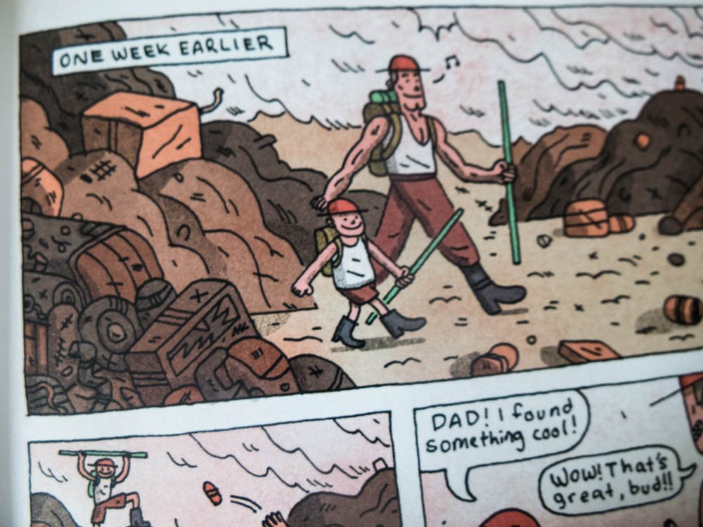 tedikuma's tweet photo. #SPXPile 17: Cyber Realm by @WrenMcDonald - As a dad I'm always up for a good dad-revenge story. Too bad about the human race, though.
@NobrowPress #comics #SPX2017 https://t.co/pZnpP54Z8j