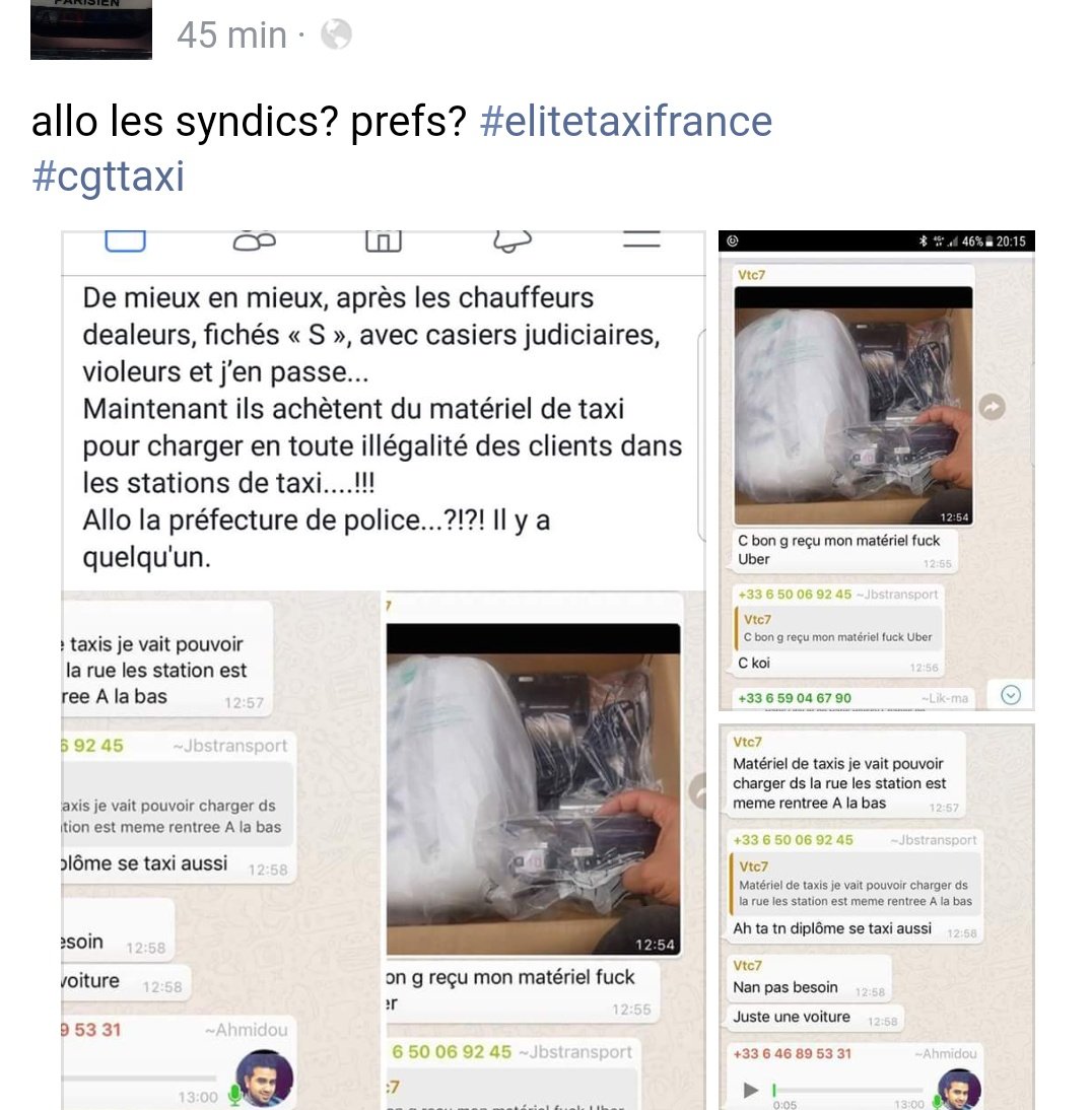 Taxileaks94's tweet photo. Serait il possible de parler à une autorité compétente ?
Ça devient TRES TRES GRAVE...
@Elisabeth_Borne @EliseLucet @a_dorso @prefpolice https://t.co/t2rUgTo9ja