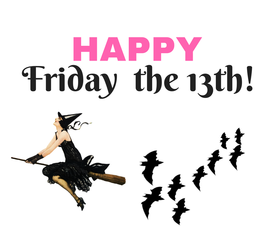 Happy  #fridaythethirteenth We hope yours is a lucky day!