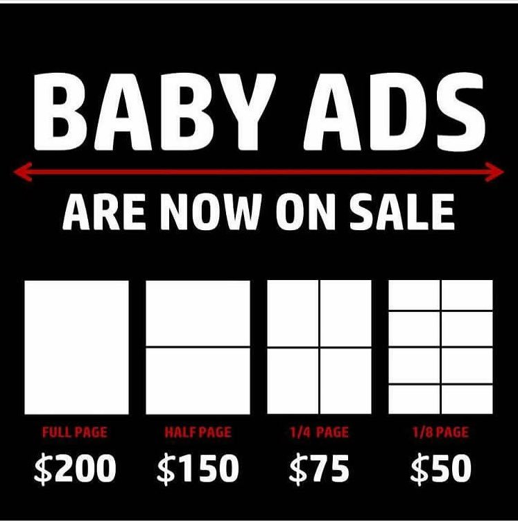WFHSTheLair's tweet photo. SENIORS- baby ads are on sale now! Sale ends October 31st, so make sure you purchase them before it ends in Mrs. Brands room! https://t.co/2NbMITSNie