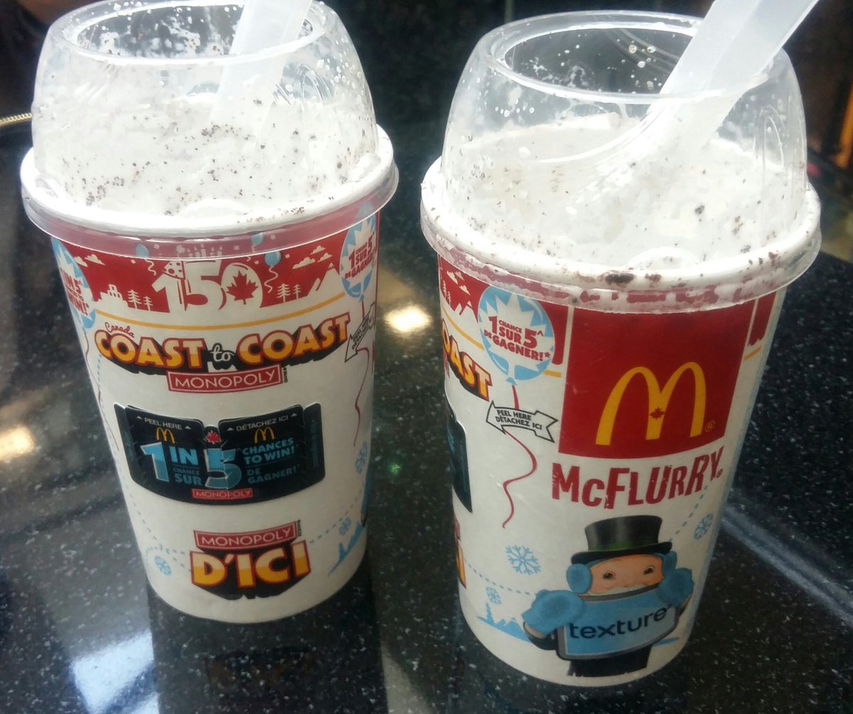 chrislui01's tweet image. Third time's is a charm for winning #McDMonopoly? @McD_Canada #McFlurry for lunch dessert! #StickerFever continues! #yegfood!