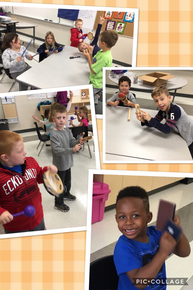 mme_smyth's tweet photo. Music class makes us happy! @rockwoodheart #wehaveheart #timbre https://t.co/RAFjtfbjNs