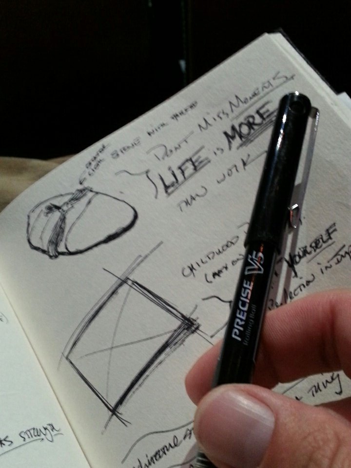 Designer_81's tweet photo. So my pen preference is on point. βΊ #pilotprecise #aigaconference @romanmars https://t.co/mgvtSeEmAZ