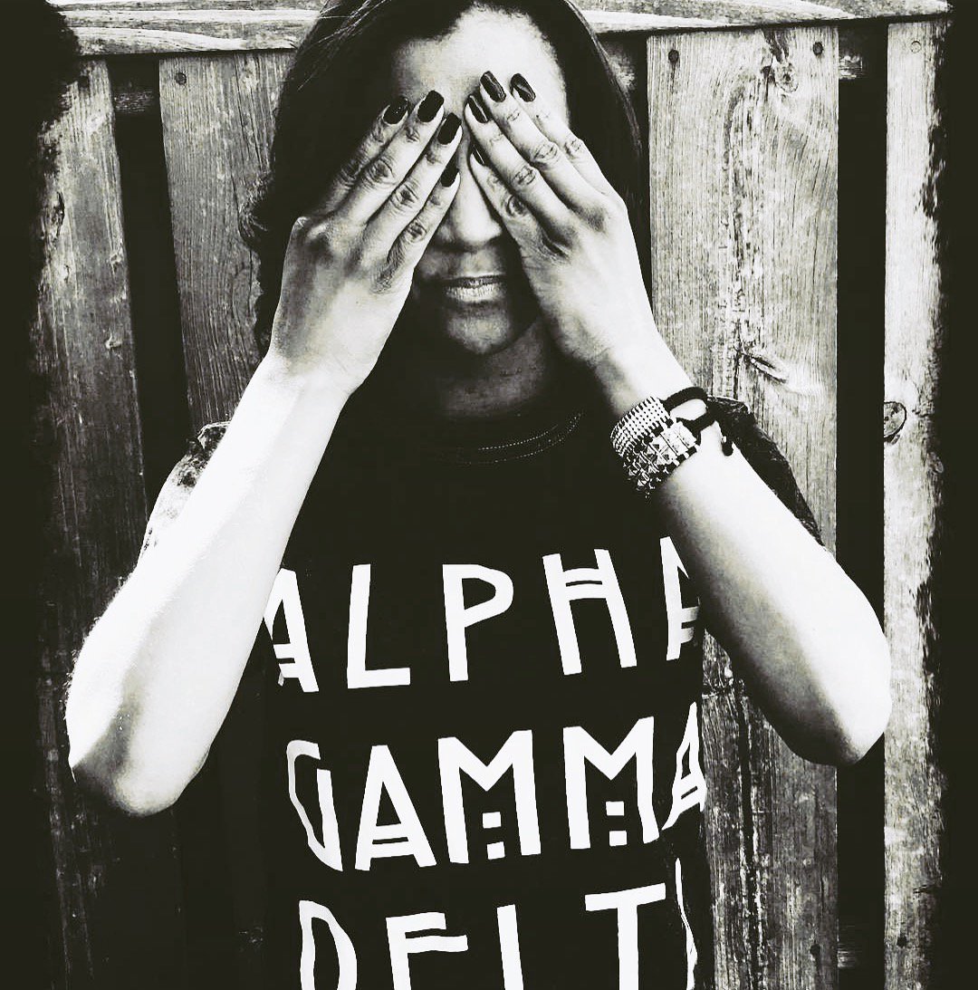 adamblockdesign's tweet photo. We're just gonna close our eyes... and keep the lights on...and stay away from the lake. #FridayThe13th 🔪☠️
#alphagammadelta #adamblock https://t.co/UiypvEfWcg