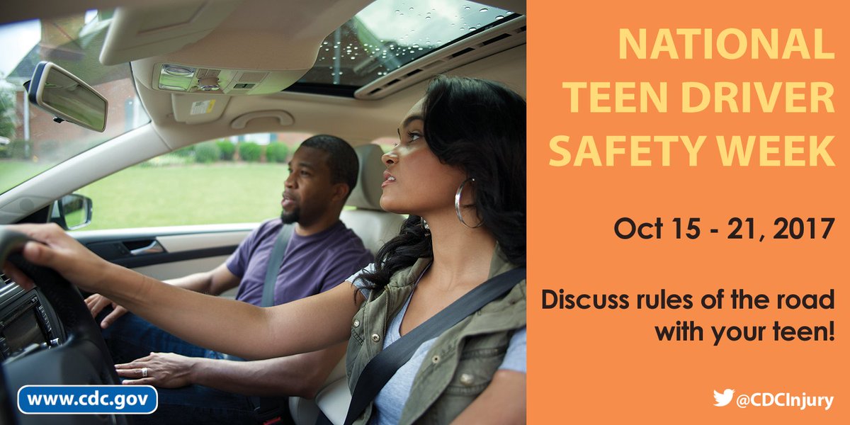 Natl Teen Driver Safety Week starts Sunday! Discuss rules of the road &amp; use a Parent-Teen Driving Agreement. go.usa.gov/xRSmp #NTDSW