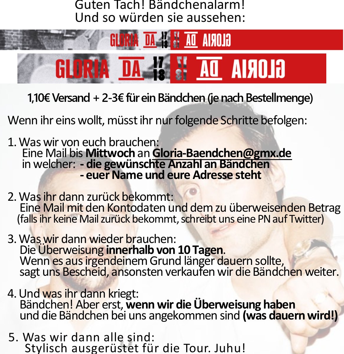 AiHyouka's tweet image. Wir haben vor lauter Freude über das Album direkt mal, wie eine Katze ihre Haarballen, die neuen Bändchen ausgeworfen. #endlichDA