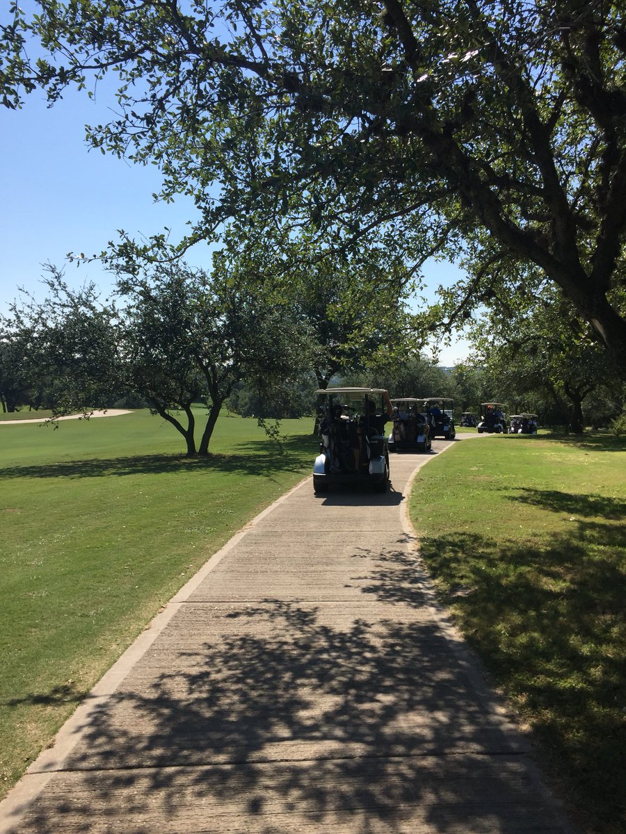 JillWedel's tweet photo. Great day yesterday playing #golf at the @AustinAptAssoc tournament. We even won third place. https://t.co/5JXao0Bnkb