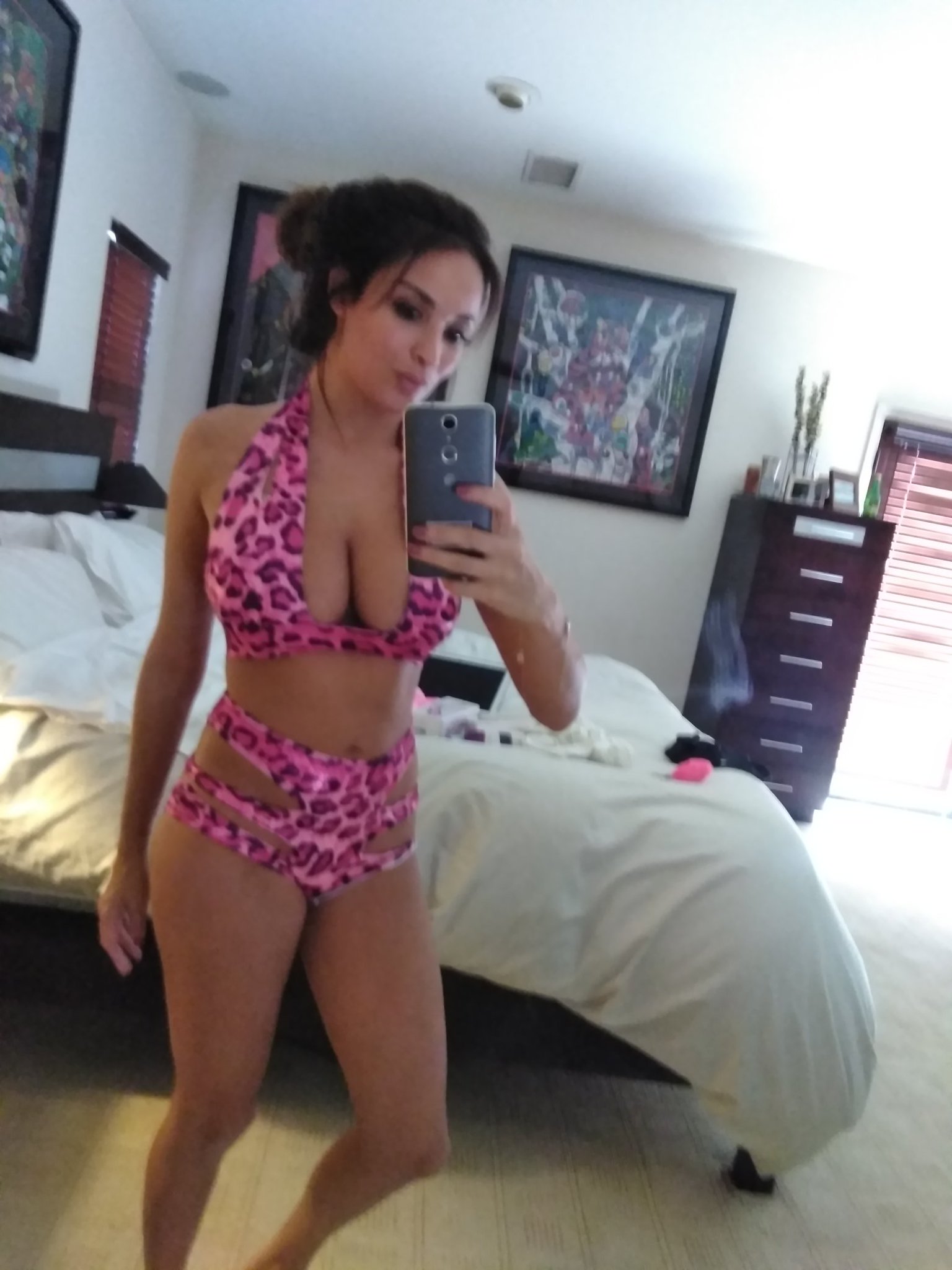 Trying my new bikini 🐩🐯 https://t.co/a4VIO412tP