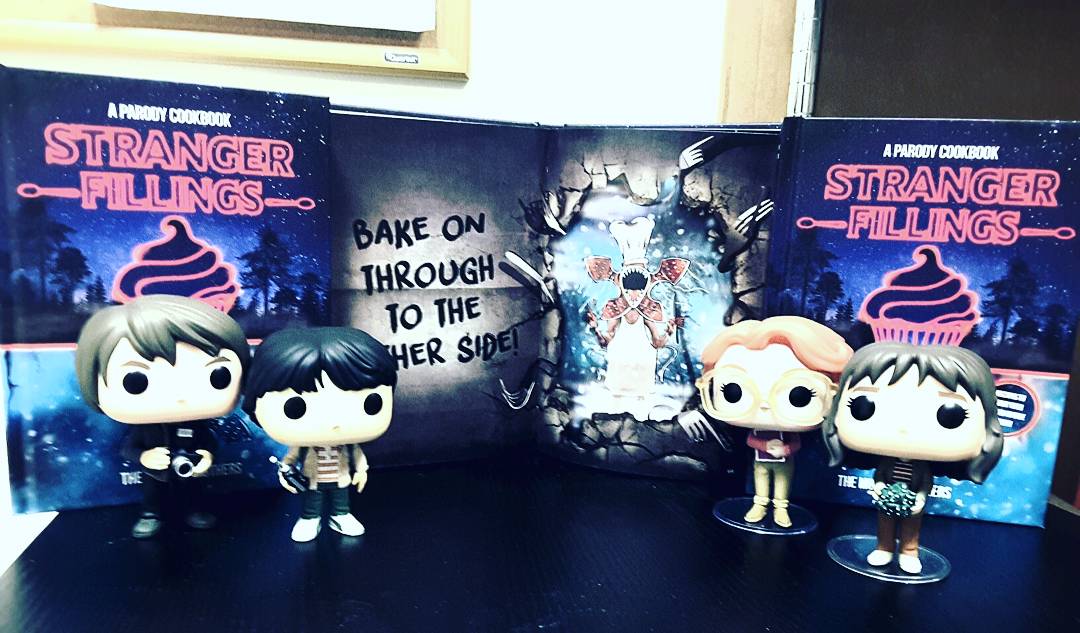 BNRoundRock's tweet photo. #StrangerFillings, a new #parody #cookbook by The Muffin Brothers! Just in time for #StrangerThings season 2
.
.
#muffinbrothers #Netflix https://t.co/dTwOznIwKy