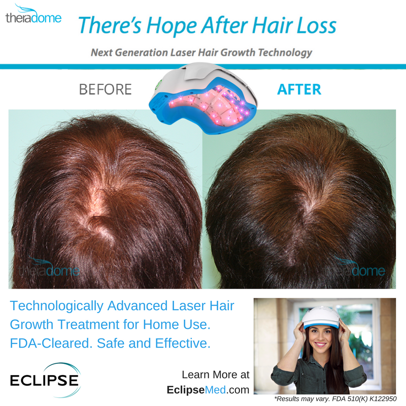 EclipseMicroPen's tweet image. The results you&apos;ve been searching for could be closer than you think.  Ask your practitioner about #Theradome. Enjoy #hair-raising results.