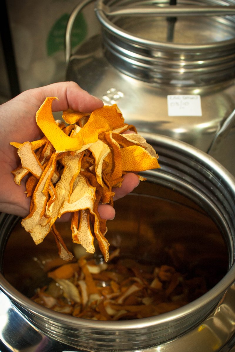 ElementalDistil's tweet photo. House dehydrated Hawke's Bay grapefruit zest for our next batch of Elemental Grapefruit & Hops Bitters
#ElementalBitters #NZMade #Handmade https://t.co/5zdY0jDv7J