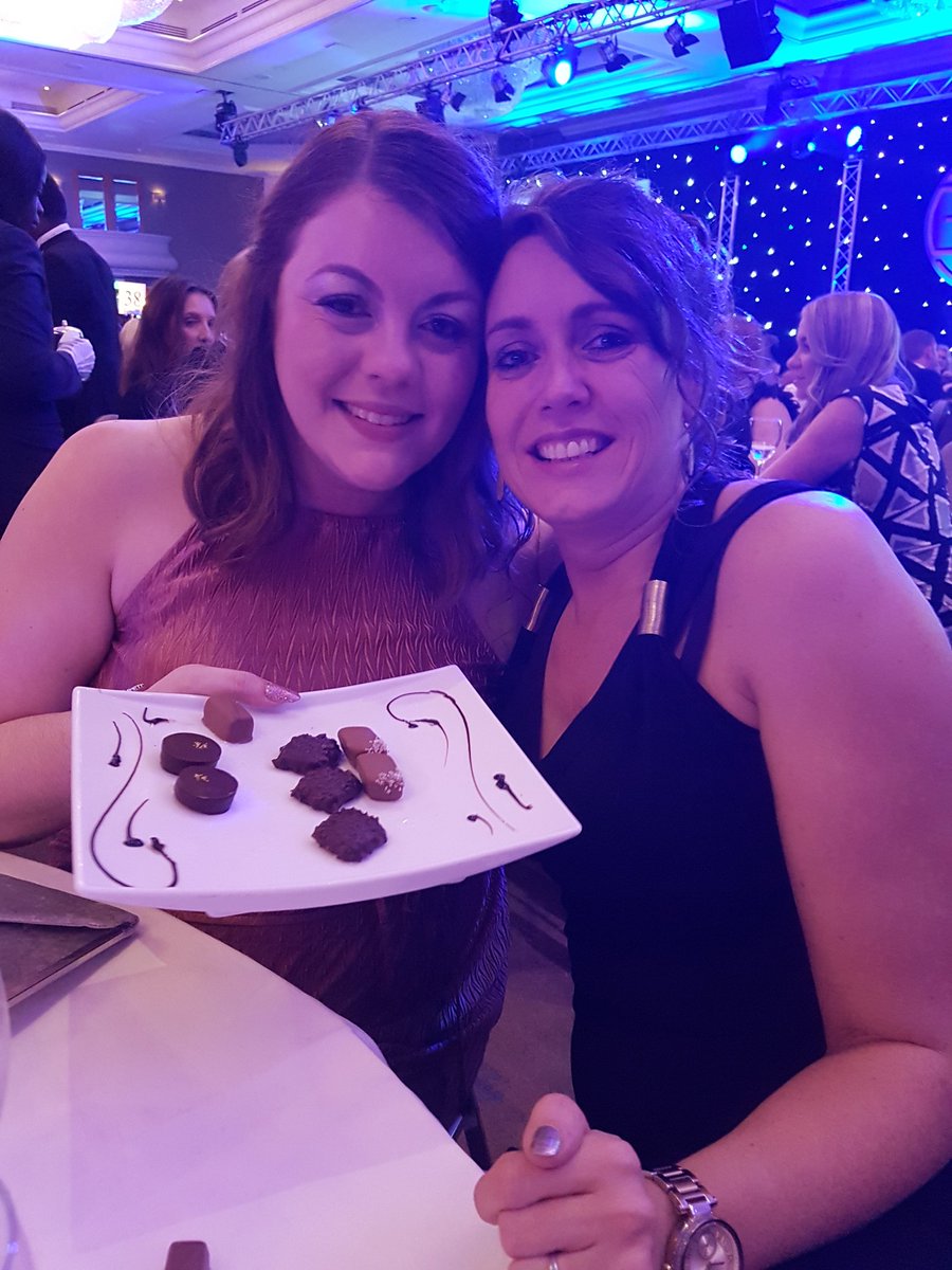 Our qualified Chartered Tax Adviser <a href="/Sue_Wint/">Susan Blair</a> and Business Services Specialist @amyjohnst23 enjoying the #BAAwards