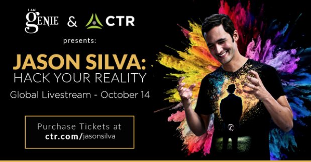 qualialifeco's tweet photo. Get ready to #HackYourReality with @JasonSilva. This is a once in a lifetime event. Learn more, here > https://t.co/ACINuXzK1h #neurohacker https://t.co/0jdfaKrdHH