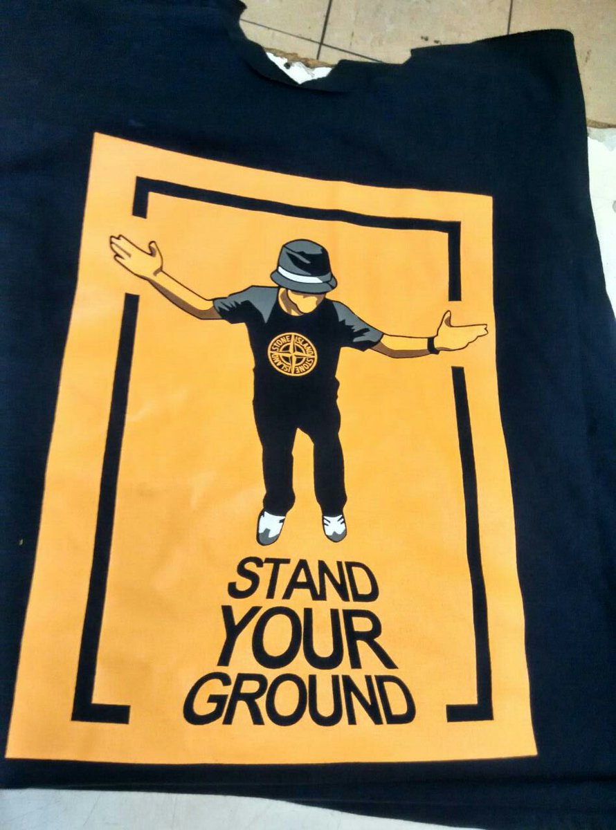 Ready ! Stand Your ground - Navy | M,L,XL | for order ; SMS/WA: 08886145116