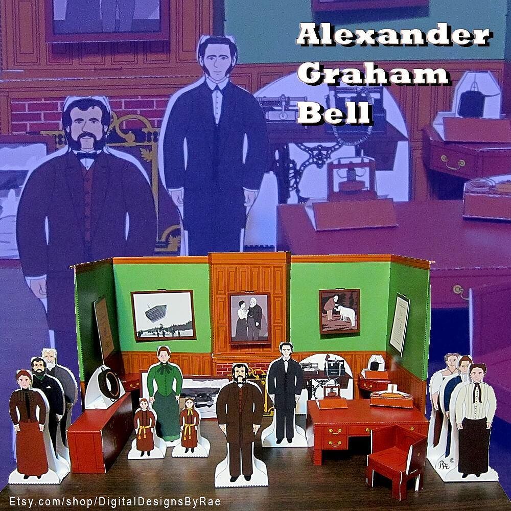 Rae_didit's tweet photo. Alexander Graham Bell! https://t.co/sxBYQt5KkP #Bell #history #inventor #telephone #educational #playset #printab… https://t.co/dU6rAqhBvE https://t.co/AgshE8clTk