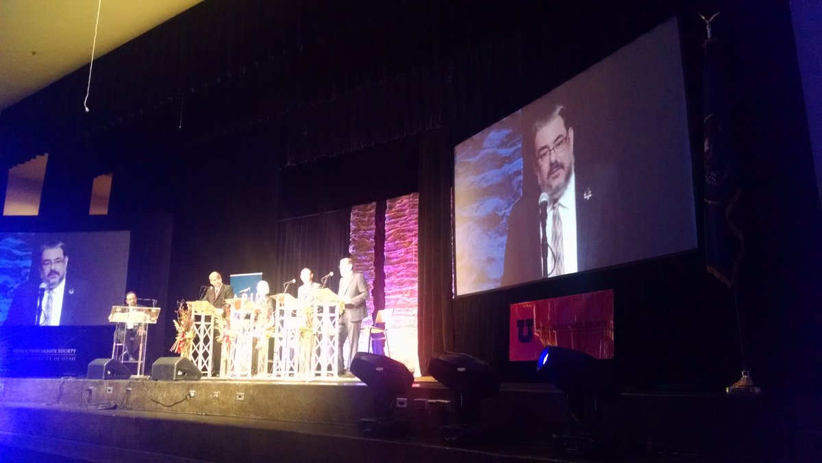 rob_latham's tweet photo. "It" is happening! #TheyLetJoeDebate #UtahGoesToL @LPNational @UtahLP #VoteLibertarian #LiveFree #LibertariansRising #UT3 #UTCD3 #utpol https://t.co/gckSgkyucZ