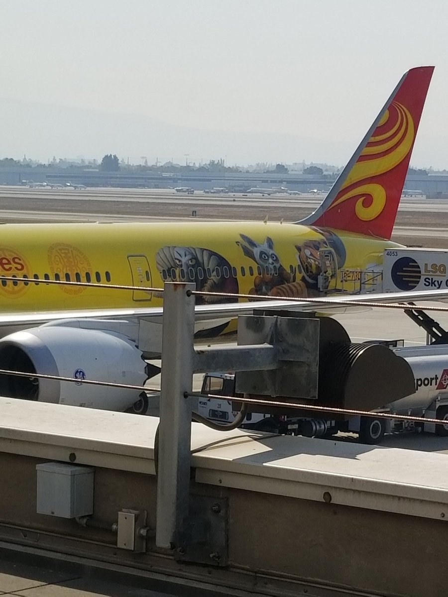 Would you ride Kung Fu Airlines?? #kungfupanda #flying