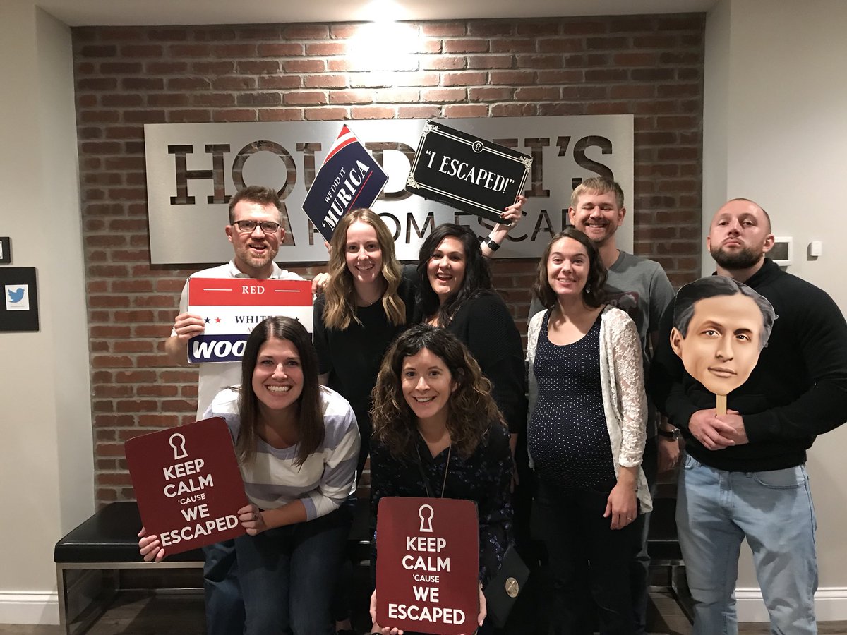 mspost_mhs's tweet photo. How did you spend Fri. the 13th? We escaped The Tower #yourteachersarebrilliant https://t.co/CmdHSnxc3r