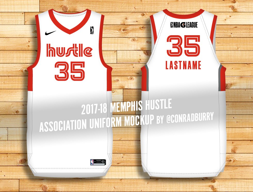 Conrad Burry 🔴🐐🎨 on X: EXCLUSIVE: Here's the template for this year's  NBA G League Nike uniforms. These are a couple interesting unis. Might post  more tops later.  / X