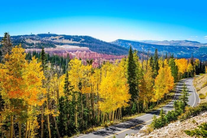 NPSPARKS100's tweet photo. .@VisitCedarCIty is fortunate to THREE scenic byways that loop into a seamless, picturesque drive each fall: https://t.co/PRSoQyJBYE #Fall https://t.co/PQ8rRQ6ggZ