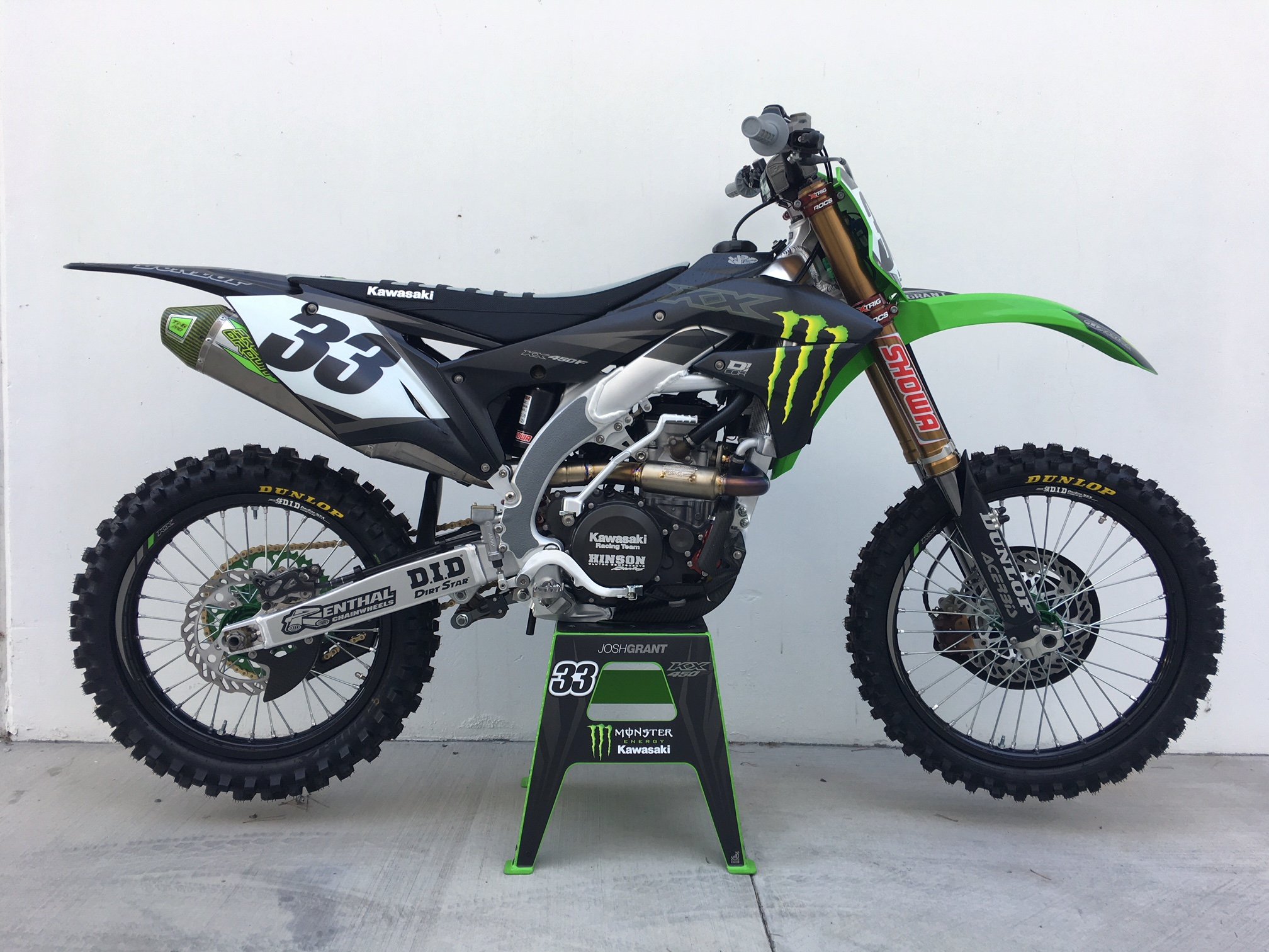 Kawasaki monster dirt bike hotsell