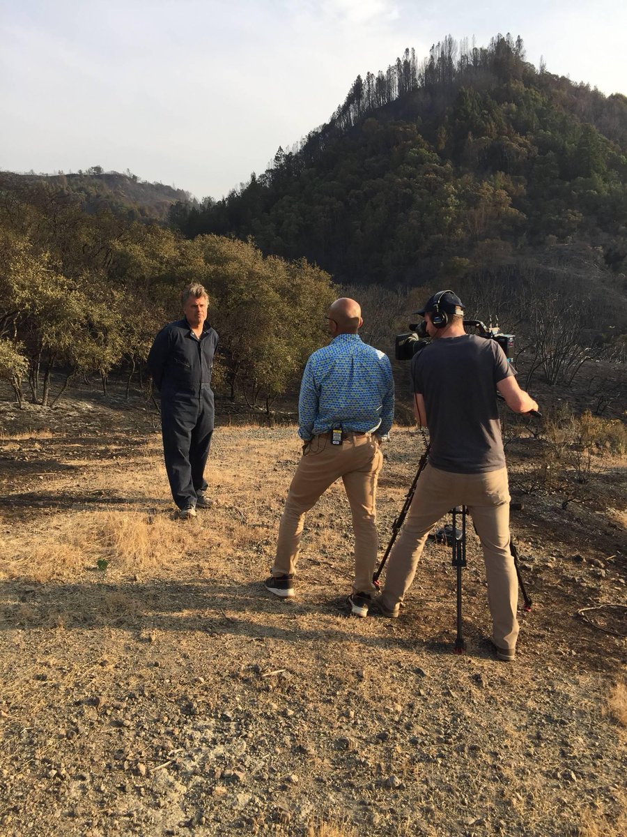 MegBrandt's tweet photo. Tune in tonight at 7pm on @KQED (channel 9) or online (https://t.co/wiFpkezKU4) to see how Triple S Ranch was saved from the #NorthBayFires https://t.co/OSyRz7YBOp