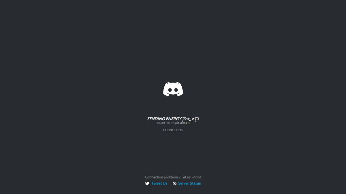 pw_murphy's tweet photo. @discordapp Any issues on your end?  I've checked task manager and renamed the appdata subfolder to force a download of new files. https://t.co/sj0DNZ41IB