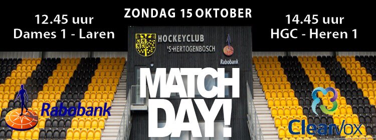 Bossche Bull (@bosschebull) on Twitter photo Zondag Matchday <a href="/HCHertogenbosch/">HCHertogenbosch</a> <a href="/HCDBDAMES1/">HC Den Bosch Dames 1</a> tegen <a href="/Larenmhc/">Laren / LMHC</a> 12.30 u en <a href="/HCDBH1/">HC Den Bosch H1</a> uit tegen <a href="/HGCHockey/">HGC</a> #hkhockey #succes #joinhcdb Zondag Matchday <a href="/HCHertogenbosch/">HCHertogenbosch</a> <a href="/HCDBDAMES1/">HC Den Bosch Dames 1</a> tegen <a href="/Larenmhc/">Laren / LMHC</a> 12.30 u en <a href="/HCDBH1/">HC Den Bosch H1</a> uit tegen <a href="/HGCHockey/">HGC</a> #hkhockey #succes #joinhcdb