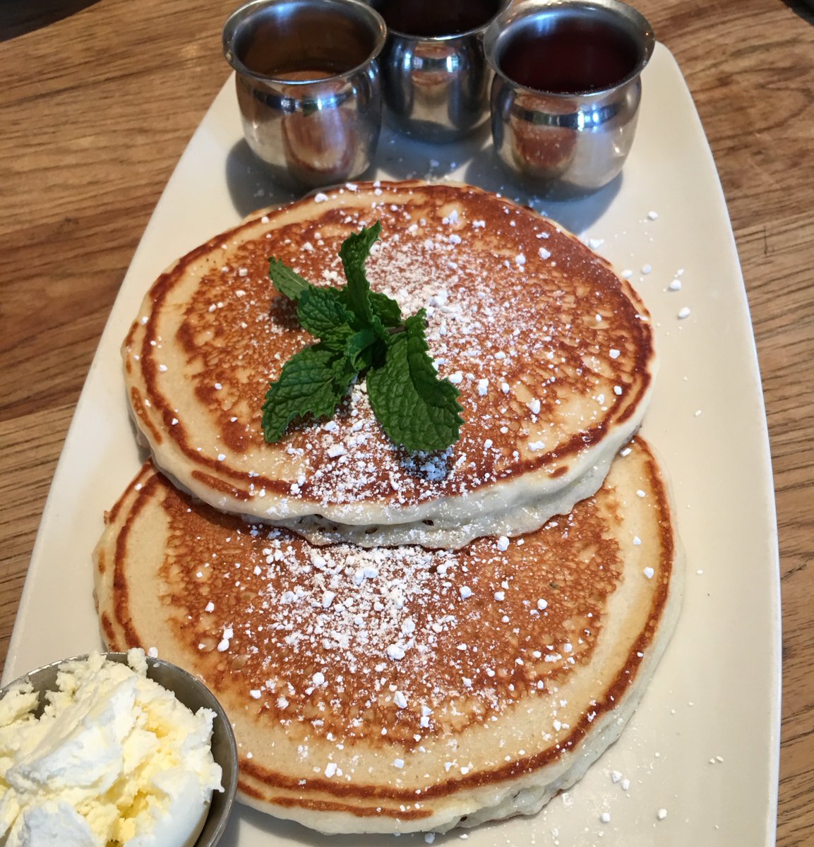 LiteratiCafe's tweet photo. Weekend special Alert!  Chilaquiles &amp; Buttermilk Pancakes!  #brunch #specials https://t.co/SfTepvdVOR