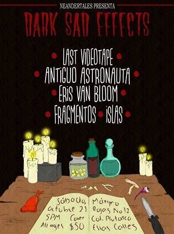 industriaswio's tweet photo. 21 de octubre @islasband se presenta con @erisvanbloom, Last Videotape,Antiguo Fantasma y Fragmentos en un show descomunal https://t.co/FwD0UaqZRp