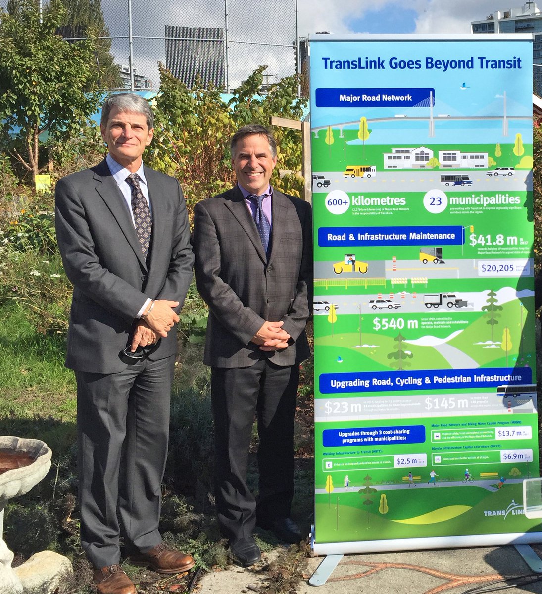 Thanks @TransLink for helping fund five Major Road Network projects here in the City. #NorthVan https://t.co/Vv2Ruw7ham
