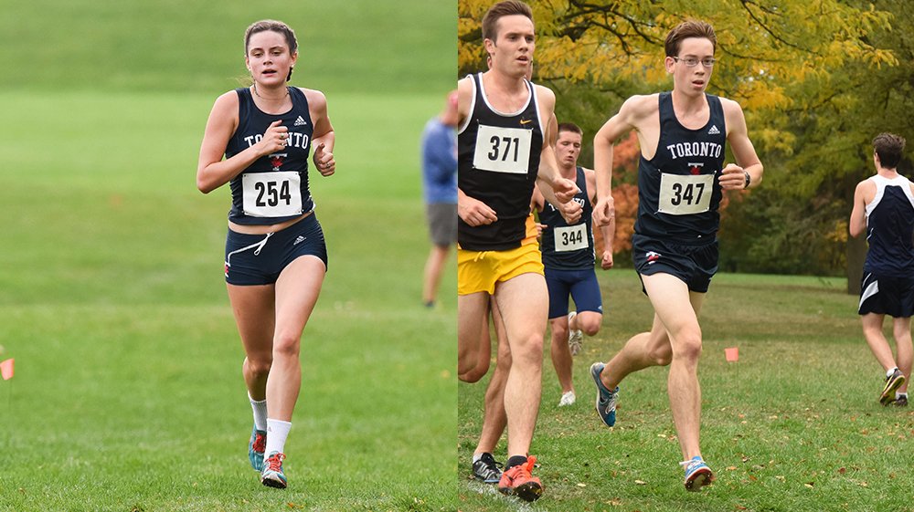 Varsity_Blues's tweet photo. Women's cross country WINS the Marauder Bayfront Open, while Toronto's men finish third!!! READ: https://t.co/Tx680hvWED https://t.co/7Gokugw1iE
