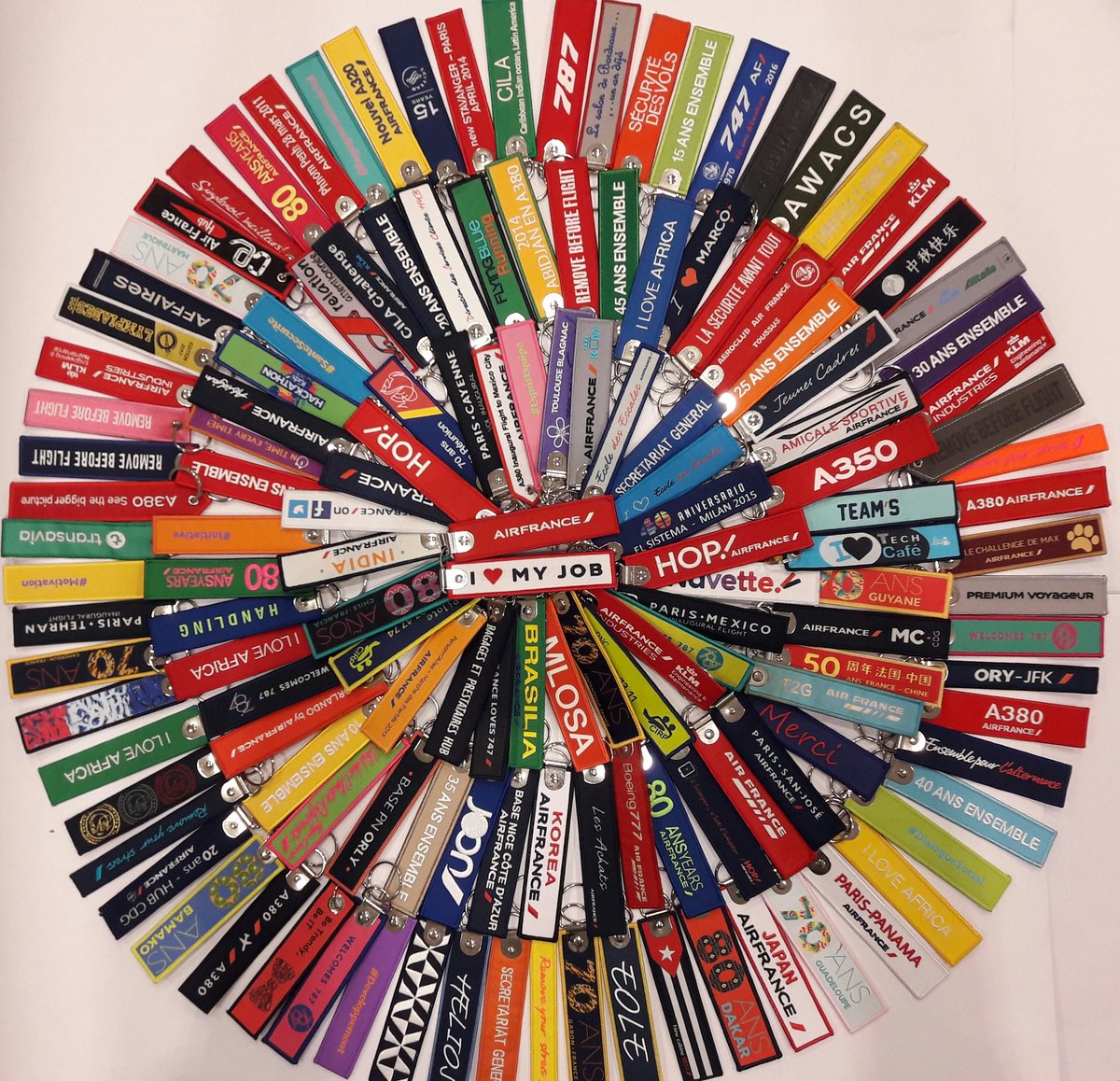 lichskywalker's tweet photo. #airfrance a #romovebeforeflight key ring collection https://t.co/BzvYuqRiRs