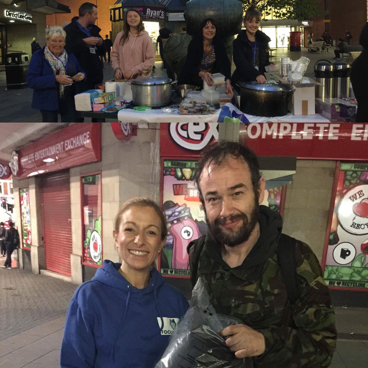 sarah_agarbren's tweet photo. A satisfying evening feeding the #homeless in Leeds tonight @Focus4Hope doing such wonderful work thanks @Keralacafeuk for the food #charity https://t.co/78sD9rp2Qi