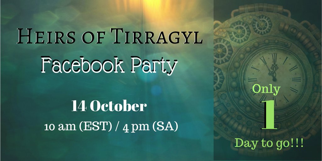 Joancam1's tweet photo. Join the FB Party for #HeirsofTirragyl. Fabulous book giveaways!
#YA #Fantasy #PoisonTreePath @EnclaveBooks https://t.co/0jK0YMtQmh https://t.co/yL2lkR9NQj