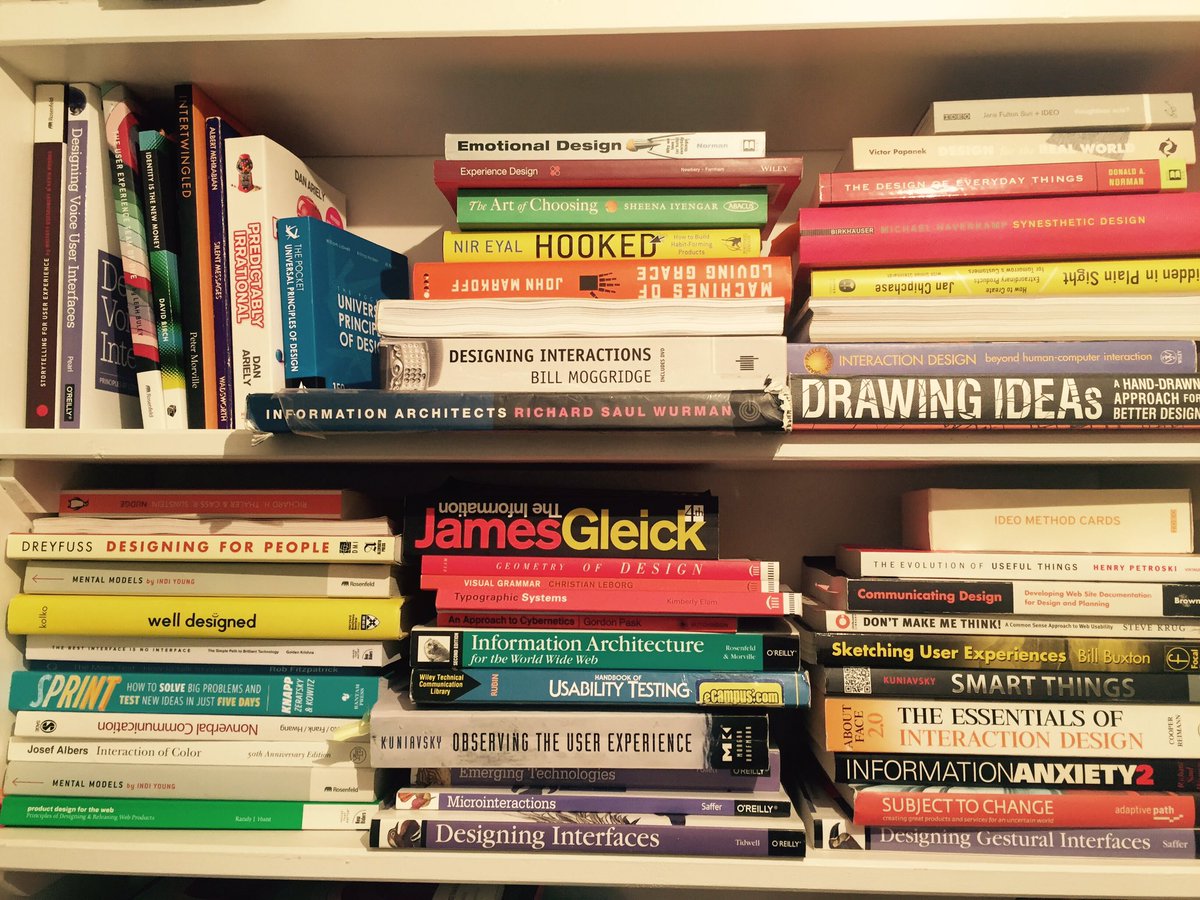 matt_thinkux's tweet image. Some design books. #design #ux #productdesign  #ixd #interactiondesign #ia #designmethods #lookitup