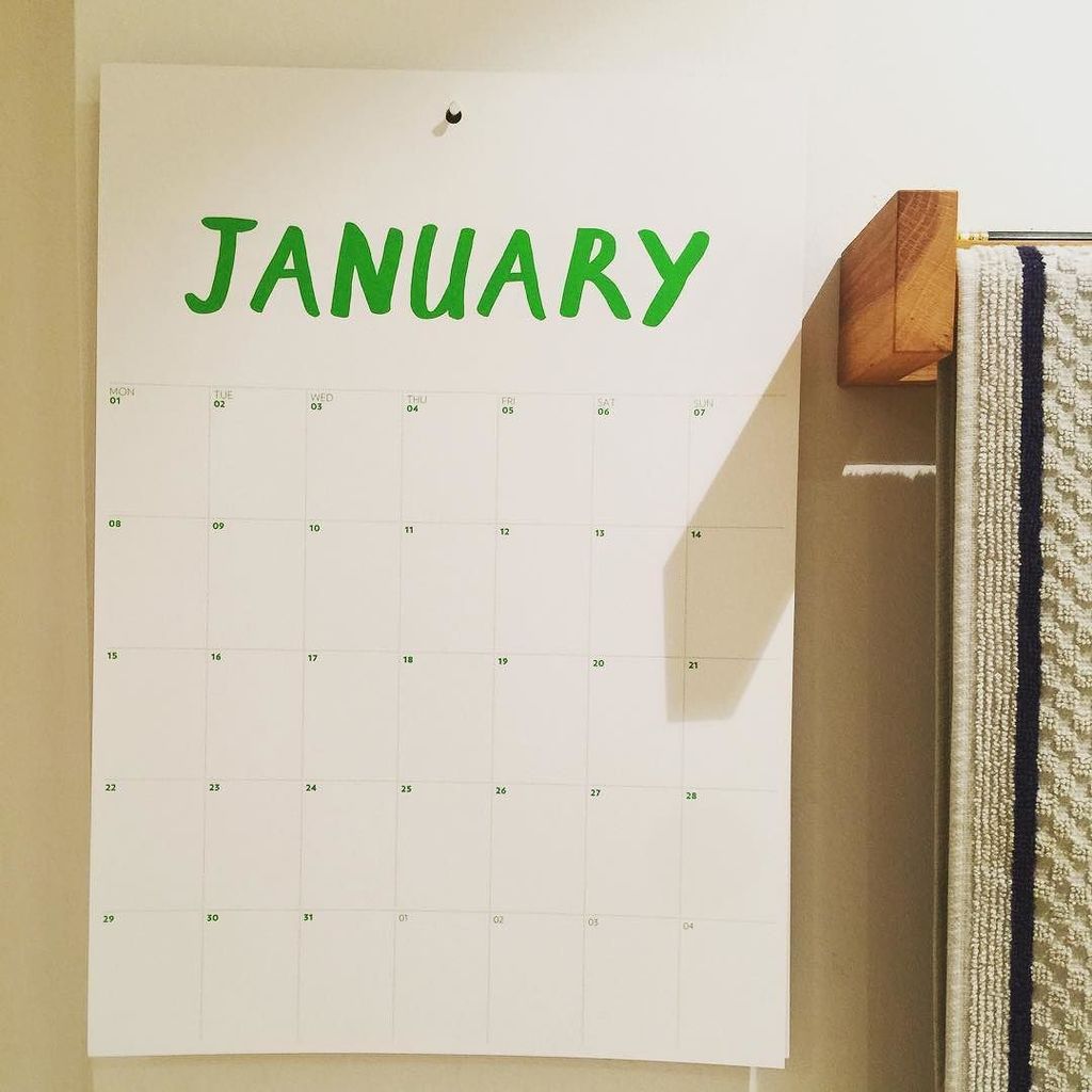 BLOKdesign's tweet photo. It's arrived!! @blokhope #fluorescent #green #calendar #2018 #stationery #printedinuk #lithography #graphicdesign … https://t.co/N44g1uUppD https://t.co/5rrxNCRvKb