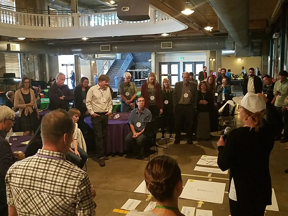 TLTSMSU's tweet photo. #TLTS17 #highered #edcolo #designthinking #onlinelearning #edtech #profdev #elearning Presentation time! https://t.co/sEApxscl9J
