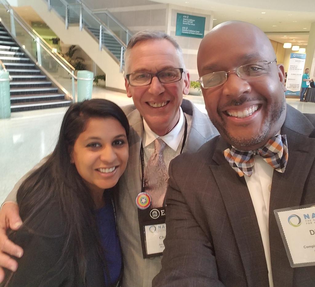 DrElston's tweet photo. The strength of partnership @CompleteCollege & @NACADA #GPSDirect #15ToFinish #PurposeFirst #NACADA17 https://t.co/hQlO9tiCLw