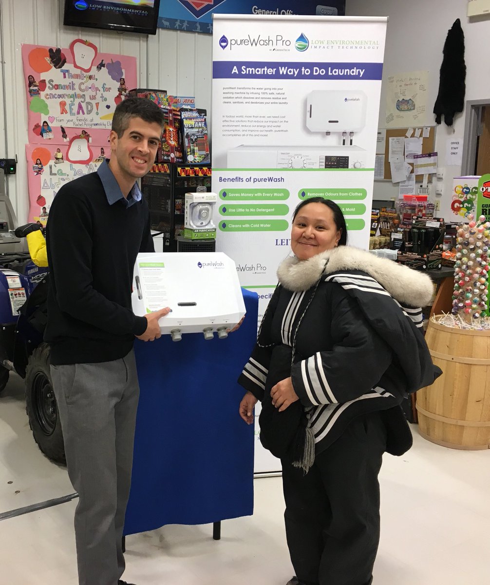 kevinqshale's tweet photo. Promoting #pureWashPRO and #pureAir in Baker Lake Nunavut this Weekend @WinnipegNews @MetroBraeden @MetroNewsCanada @CBCNunavut https://t.co/FJ5ZoSArSH